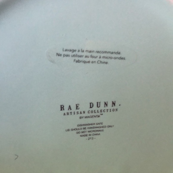 Rae Dunn Mint Green MOM'S COOKIES Canister - Picture 5 of 5